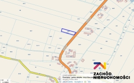 Działka rolna o pow. 1800 m2